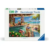 Ravensburger - Puzzle - Beach Bar Breezes 1500p