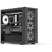 Aerocool D302A-G-BK Mini-Tower Datorchassi Svart, Vit