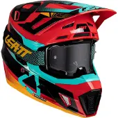 Leatt 7.5 Vector Motocross Hjälm med Goggles