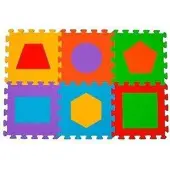 Babyono 279-FOAM PUZZLE 6 PIECES FIGURES (ON-1275)