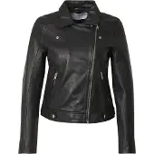 Selected Katie Leather Jacka