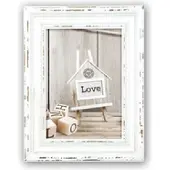 Zep SY935W Växelram akryl Pappersformat: 30 x 45 cm (B x H x D) 360 x 510 x 1.5 mm Vit, Beige