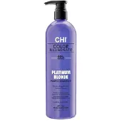 CHI Color Illuminate Platinum Blonde Purple Shampoo 739 ml