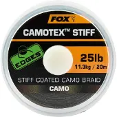 Fox International Camotex Stiff Karpfiskelinje 20 M