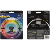 Nite Ize Nitehowl Disc-o Select Uppladdningsbart Led-säkerhetshalsband