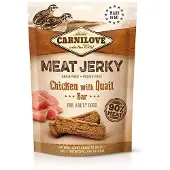 Carnilove Torkade Vaktel-och Kycklingbars 100g 12 Enheter