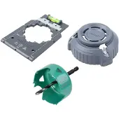 Wolfcraft Installationssats För Eldosa 68 Mm