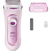 Braun Silk-épil 5 LS5100, Roterande rakhuvud, Rosa, Batteri, 225 mm, 155 mm, 60 mm
