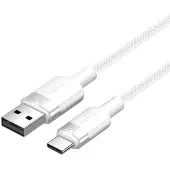 Vention USB 2.0 A till USB-C 3A-kabel CTNWH 2M (vit)