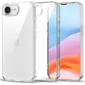 TechProtection iPhone 16e/17e Flexair Hybrid Skal - Genomskinlig