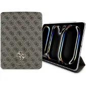 GUESS GUFC11PM24PS4SGW iPad Pro 11" 2024 brun Magnetisk 4G Big Logo