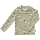 Fresk Krokodil Uv Långärmad T-shirt