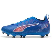 Puma Ultra 6 Pro FG/AG Untamed - Blå/White/Röd Barn, storlek 30