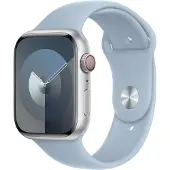 Apple - Band för smart klocka - 45 mm - M/L (passar handleder på 160 - 210 mm) - ljusblå