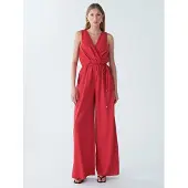 BWLDR Jumpsuit 'SPARKLE JUMPSUIT' röd
