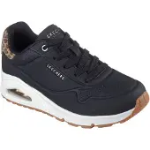 SKECHERS för kvinnor. 177093 Träningsskor Uno Jungle Nite svart (39), Karta, Nyckelband, Casual