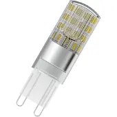 Osram - LED-glödlampa - form: T15 - klar finish - G9 - 2.6 W (motsvarande 30 W) - klass E - varmt vitt ljus - 2700 K (paket om 3)