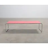 Knoll Laccio soffbord röd