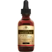 Solgar , Flytande Vitamin D3, Naturlig Apelsin, 125 mcg (5,000 IU), 2 fl oz (59 ml)