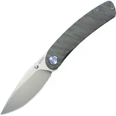 Kubey Momentum Framelock Flame Ti