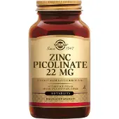 Solgar , Zink Picolnat, 22 mg, 100 Tabletter