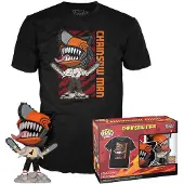 Funko POP! Chainsaw Man Chainsaw Man Leaping T-shirt Med Korta ärmar