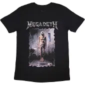 Ginza.se Megadeth: Unisex T-Shirt/Countdown (Black) (Back Print) (Small)
