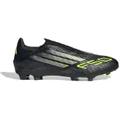 Adidas F50 League Laceless Fg/ag Electric Stealth - Svart/silver/lucid Lemon, storlek 46