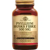 Solgar , Psylliumhushår fiber, 200 växtkapslar (500 mg per kapsel)