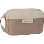 Kapten & Son Axelremsväska 'Bergen Crossbody' gyttjefärgad / ljusgrå