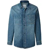 Pepe Jeans Relaxed Weston Skjorta Med Långa ärmar