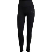 Adidas By Stella Mccartney Sportbyxa 'Yoga 7/8' svart / vit