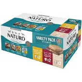 Naturo Adult Multipack 400 Våtfoder För Hundar 6 Enheter