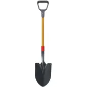 CAT J10-202 skopa: D-handtag med rund spets