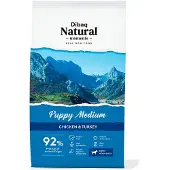 Dibaq Natural Moments Puppy Medium Hundmat Med Kyckling Och Kalkon 3kg
