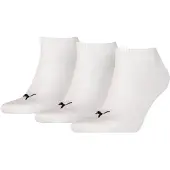 Puma Ankelstrumpor - 3-pack - Sneaker Plain - Vit - - 39/42 - Strumpor