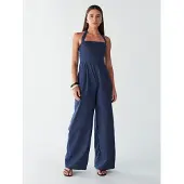 BWLDR Jumpsuit 'LILO JUMPSUIT' marinblå