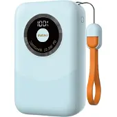 Dudao Powerbank K21 Mini 10000mAh 22,5W USB-A / USB-C - blå