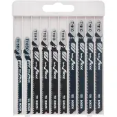 Bosch 2607010629 Sticksågbladset, Basic for Wood, 10-delar, T 119 BO T 119 B T 111 C 1 set