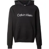 Calvin Klein Sweatshirt 'Logo' svart / vit