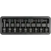 YATO Slaghylsa set YT-10691; 1/2''; 9 st.