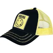 Nirvana Nirvana: Trucker Cap Black