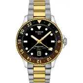 Tissot Rostfritt Stål Svart Urtavla Herr Modeklocka T120.852.22.051.00 svart