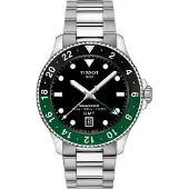 Tissot Rostfritt Stål Svart Urtavla Herr Modeklocka T120.852.11.051.00 svart