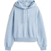Tommy Hilfiger Sweatshirt 'Classic' ljusblå / vit