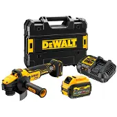 DeWalt Vinkelslip DCG409VST1-QW; 18 V; 1x6,0 Ah batt.