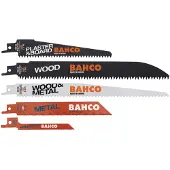 Bahco Set Med Sabelblad För Gips. Trä Och Metaller 10 Enheter