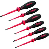 Cimco Skruvmejsel set VDE 6 delar