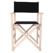 Wellhome Regissörsstol Med Solnedgångsfinish Utan Lack 51x46x86 Cm