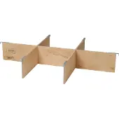 Siena Garden VDS-1200-6-GDB Ramavdelare Natur 1 st